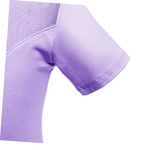 Sooslick Body de balé de dança body de ginástica para meninas collant de roupa de saia meia-calça ve