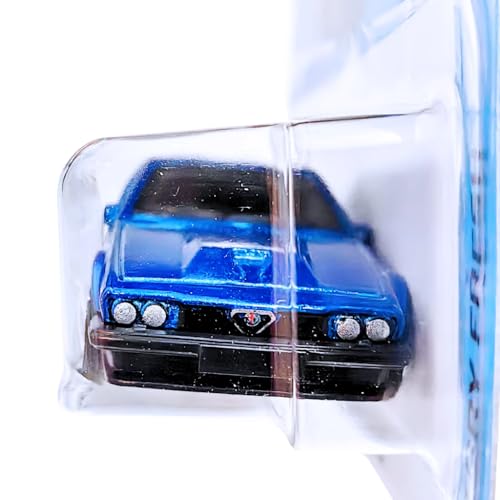 Image of Hot Wheels 1:64 Scale Alfa Romeo GTV6 3.0 Factory Fresh for Ages 3 and Up by Small CLAP (Blue)
