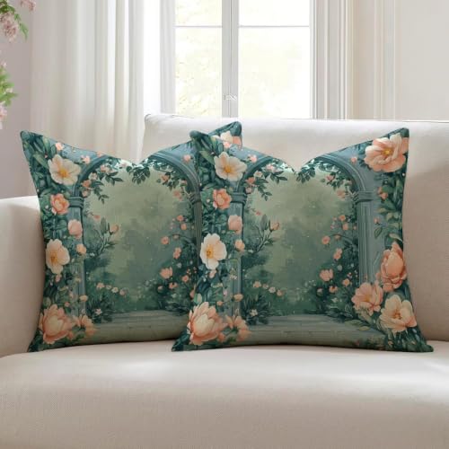 Fundas Cojines 40 x 40 cm para Decorar el Sofá de su Terraza, Balcón o Dormitorio 3