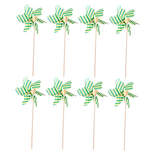 iplusmile 8個 カラフルな小さな風車 ハンドヘルド風車の装飾 おもちゃ 庭の風車 芝刈り機 ユニコーン たち 風車の装飾小道具 家の装飾 誕生日の装飾 ミニ風車 手持ち風車 プラスチック