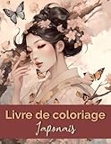  Évasion Japonaise: Coloriage de Paysages et Personnages en 50 pages