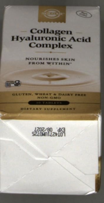 Solgar Hyaluronic Acid Collagen Complex 30 Tablet