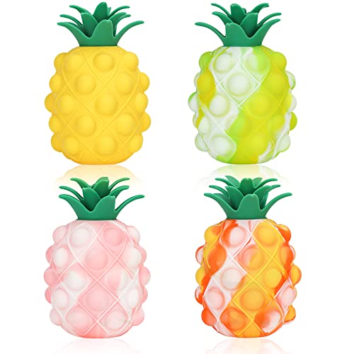 Anboor 3D Pop Fidget Ball Toys Pineapple And Ice Cream Squeeze Balls Set #TOP1