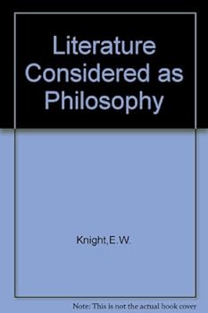 Hardcover Literature Considered as Philosophy: The French Example. Book