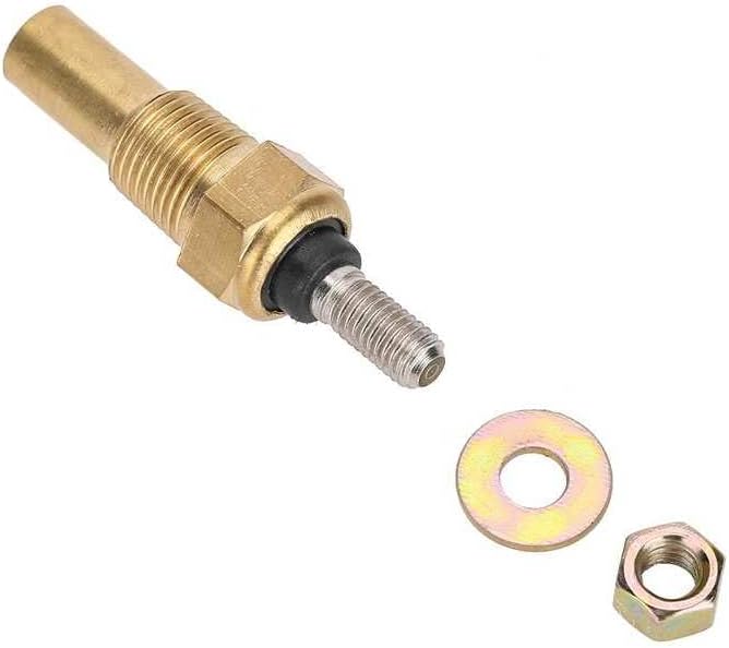 Engine Temperature Sensor, for Sensor Water/Oil Temp Temperature 1/8 NPT Electrical Sender Transmitter Sending Unit Temp Sensor