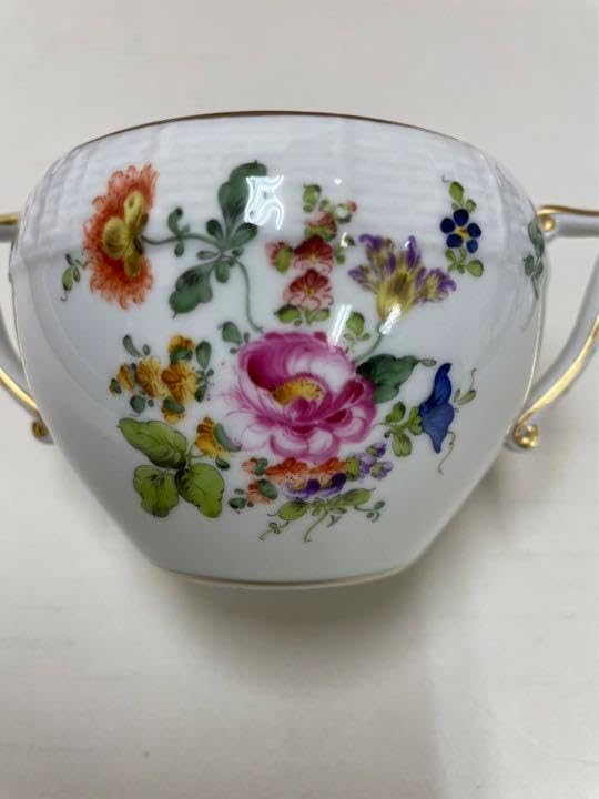 ヘレンド（HEREND） サックスブーケ オープンシュガー(492) 8x10.5cm