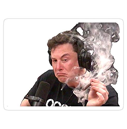 Amazon.com - Elon Musk Smoking, Elon Musk Decal Sticker - Sticker Graphic