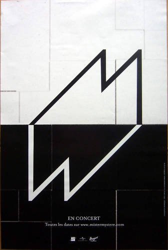 Poster M Mathieu Chedid 80X120 Cm pour creer une ambiance de studio rock