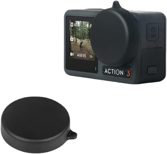 Miniatura 2 de Cubierta protectora de lente para DJI Action 3 Sports Camera Lens Cap Lens Cover Cubierta protectora a prueba de polvo a prueba de arañazos