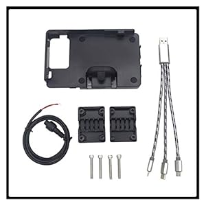 CSMDELAY Motorfiets WindsCren Bracket Mount Smartphone GPS Houder Navigatiebeugel voor Honda Crosstourer 1200…