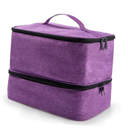 Trousse pour vernis et maquillage double couche idéale pour vos voyages