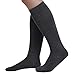 Dxhycc 3 Pairs Girls Knee High Socks Soft Cotton School Uniform Dress Socks Long Over The Knee, Dark Grey