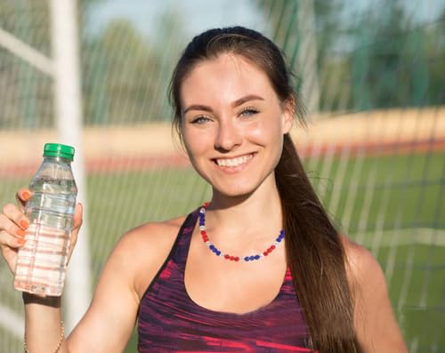 Bling Baseball Necklace Ice Collection Necklace for Competitive Athletes,Glitter Rhinestone Ball Necklaces for Men Women Inspired Sports Jewelry Gift Accessory 16" 18" 20"4