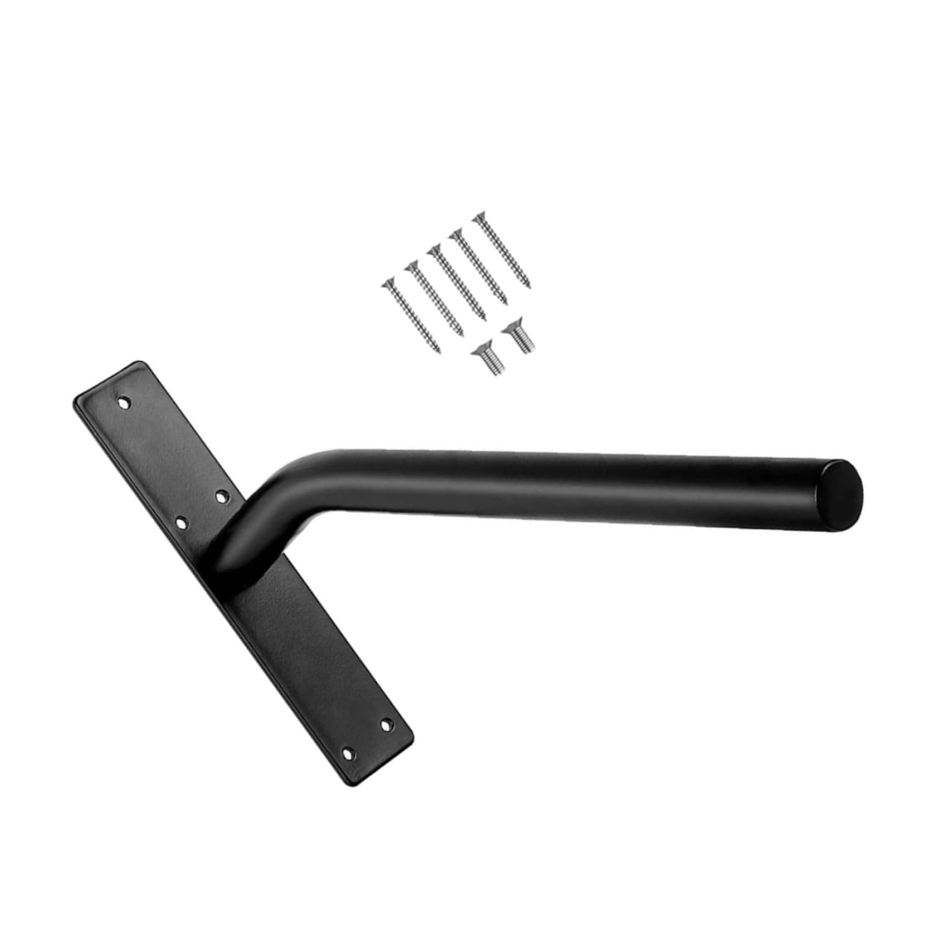 Rampe de sécurité en métal noir pour aménager un escalier moderne