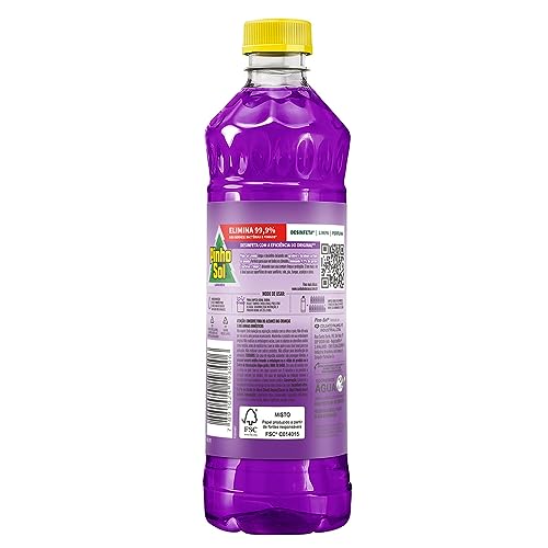 Desinfetante Pinho Sol Lavanda 500Ml Promo Leve 500Ml Pague 450Ml