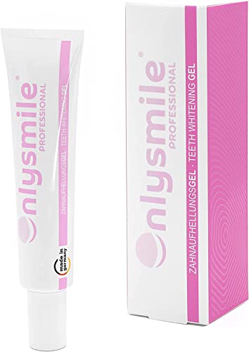 OnlySmile Teeth Whitening Gel für weiße Zähne | Zahnaufhellung und Bleaching Gel mit sofort Effekt | Zähne aufhellen - kosmetische Zahnreinigung [Start to Smile] Cover