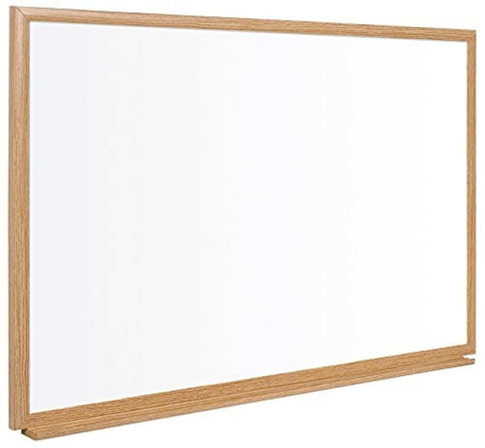 Bi-Office CE06202319 Earth-It Executive umweltfreundliches Whiteboard mit Holzoptik