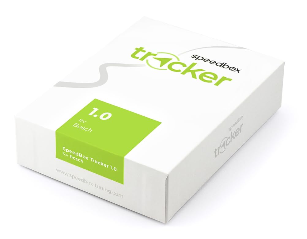 SpeedBox Tracker, Lokalizator GPS E-Bike, Kompatybilny z Bosch | System śledzenia GPS dla e-bike, Bluetooth i aplikacja SpeedBox Tracker, Kompatybilny ze wszystkimi silnikami Bosch