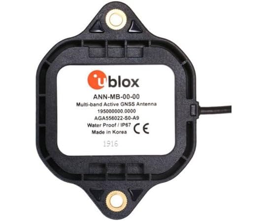 Amazon.co.jp: u-blox 2周波対応GNSSアンテナ 1個 ANN-MB-00