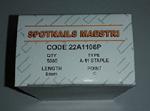 Spotnails Type 140 Hammer Tacker Staples Size 8mm A11