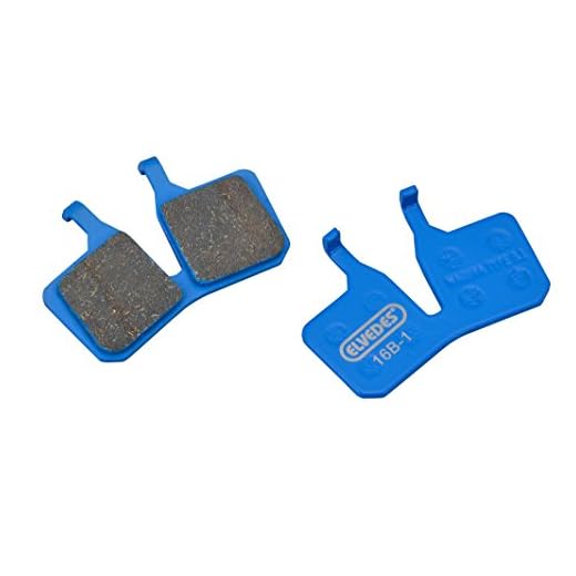 ELVEDES Magura MT5/7 bromsbelägg Cycle/MTB/E-cykel/gata, vuxna, unisex, blå, standard