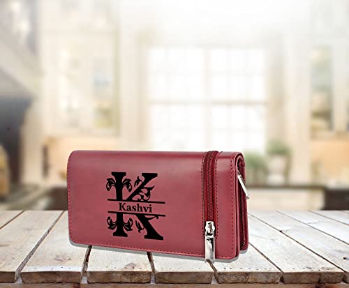 Image of Fabric Women wallet (Cherry Red)