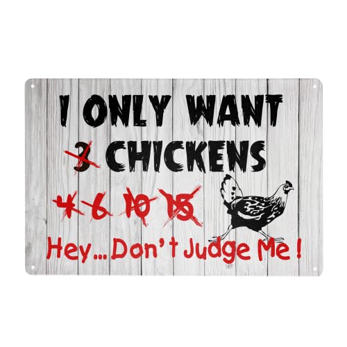 Chicken Coop Signs Outdoor Funny 12