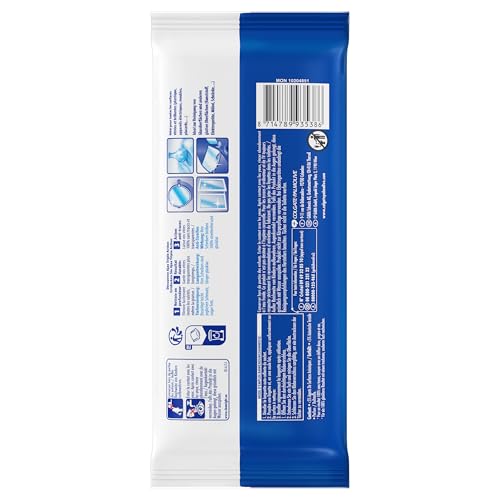 AJAX Triple Action Lingettes pour vitres carreaux miroirs et autres surfaces brillantes 40 Pièces - vue 3