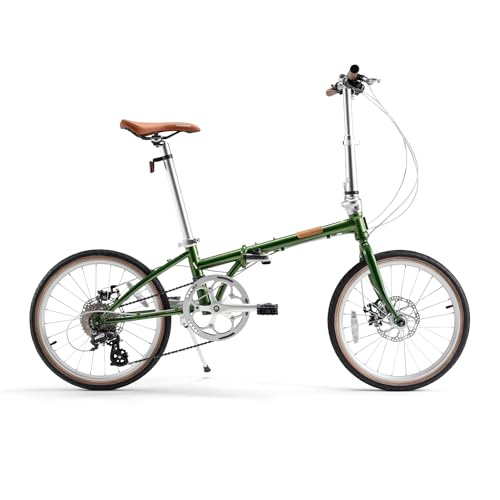 ROCKBROS �܂肽���ݎ��]�� ���]�� �܂��� 20�C���` �y�� 8�i�ϑ� �N�������|�t���[�� �f�B�X�N�u���[�L �n���h���E�T�h�����������\ �܂��ݎ��]�� �~�j�x�� ���a�� �����x �����^�� ��12kg �j�� ���� �ʋ� �ʊw �y���[�J�[�ۏ�1�N