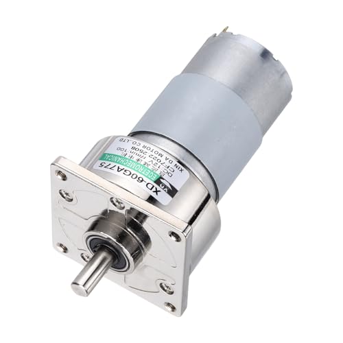 Micro motorreductor DC12V 100RPM Rebower 60GA775 motor grande de 35W ajustable