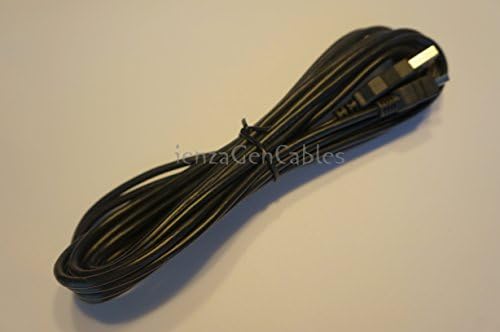 USB Charging Cable (6ft - Black) for Playstation Gold Wireless Stereo Headsets by ienza