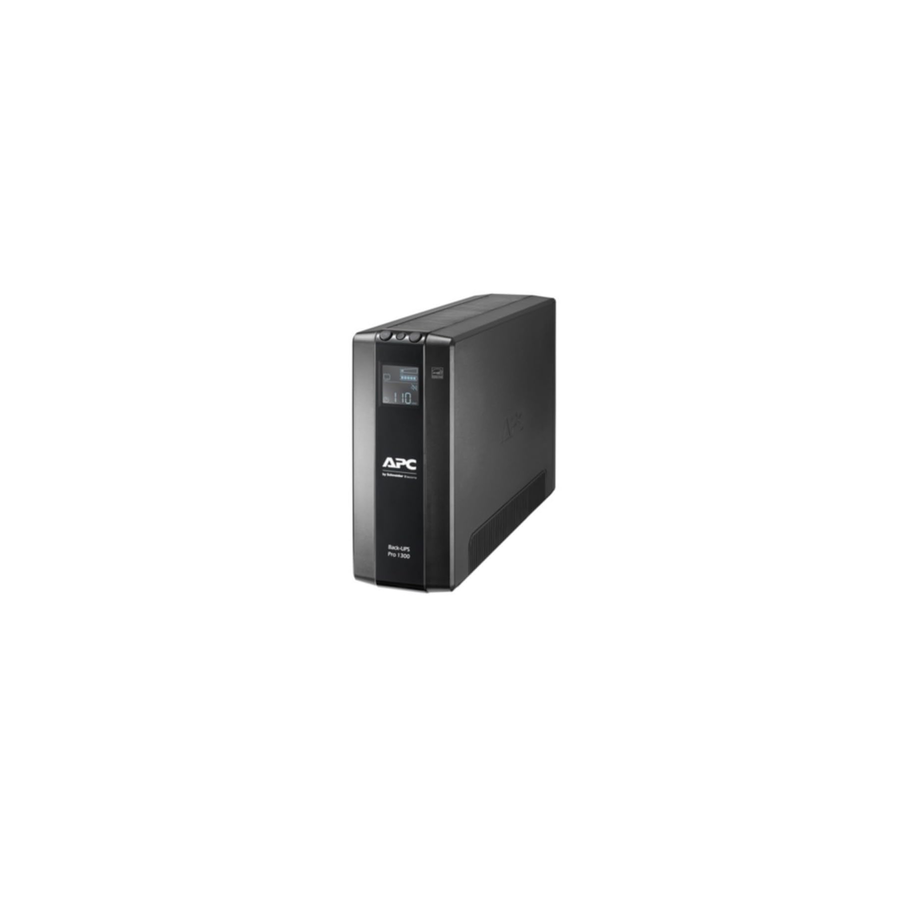 APC by Schneider Electric Back UPS PRO BR1300MI Gruppo di Continuità UPS, 1300VA, 8 Uscite IEC, Interfaccia LCD, Protezione Linea Dati da 1 GB
