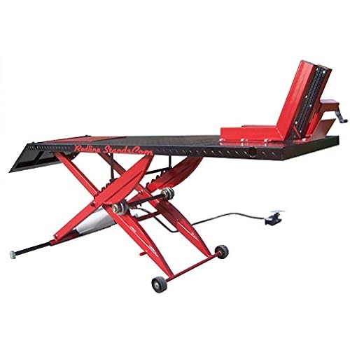Redline MC1K 1000 lb Motorcycle ATV Lift Table Red