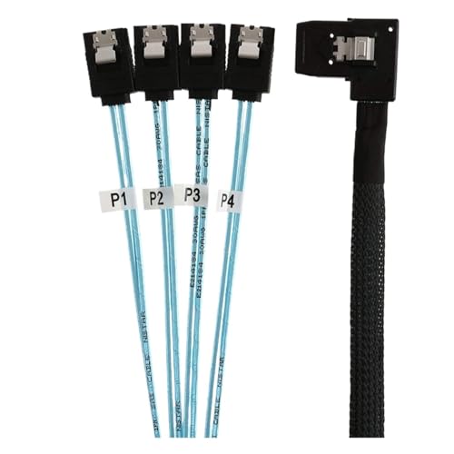 Cable S/AS HD 36Pin SFF 8087 a 4 SATA 7Pin 0.5M