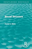 Social Structure 1138191736 Book Cover