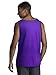 Fruit of the Loom Men's Eversoft Cotton Sleeveless T Shirts, Breathable & Moisture Wicking with Odor Control, Sizes S-4x, Tank-2 Pack-Purple