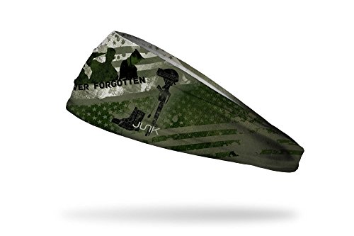 JUNK Brands Never Forgotten Big Bang Lite Headband, Green, One Size