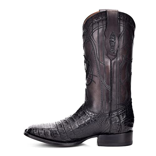 Cuadra 1E1Ofy Crocodile Fuscus Rodeo Western Boots (Black, Numeric_11) #TOP9