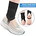 VEAREAR 1 Pair Soccer Ankle Guard, Breathable Nylon Baseball Ankle Protector, Elastic Ankle Support Brace, Football Volleyball Foot Sleeve for Sports Protect, Arthritis, Achilles Tendonitis (L)