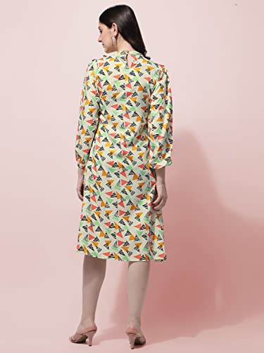 Image of OOMPH! Women's Wrap Knee Length Dress
