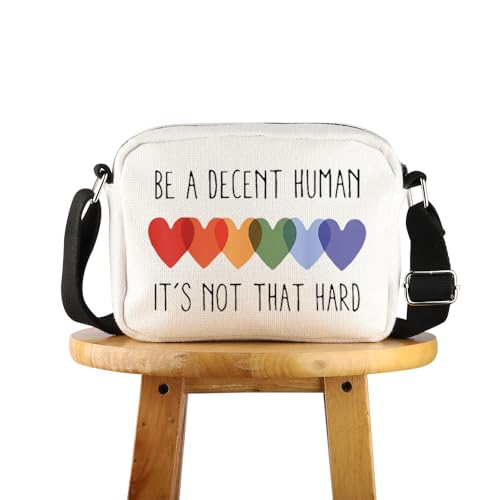 Sac à bandoulière LGBT LGBTQ idéal pour les marches des fiertés et le quotidien
