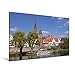 Produktbild Premium Textil-Leinwand 120 x 80 cm Quer-Format Ulm an der Donau | Wandbild, HD-Bild auf Keilrahmen, Fertigbild auf hochwertigem Vlies, Leinwanddruck von Kattobello