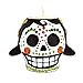 Day Of The Dead Female Tea Light Holder (tea light not included) Party Accessory (1 count) (1/Pkg)