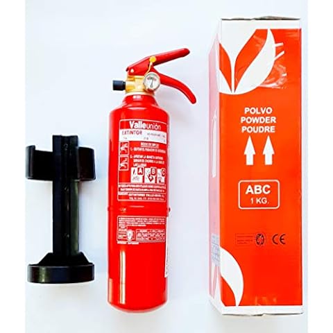 Extintor Ferretelix 1 kg ABC con Soporte para Coche Cover