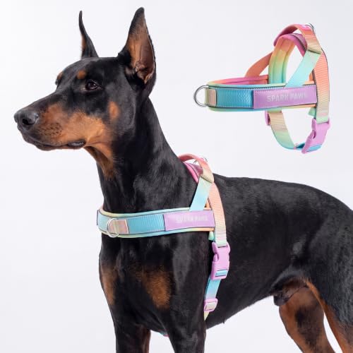 Image of Spark Paws No Pull Front Clip Dog Harness - Easy On, Padded and Lightweight