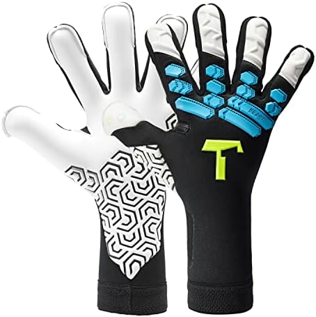 T1TAN Sky Beast 2.0 - Soccer Goalie Gloves - Fusion Cut and 4mm Gecko Grip - Size 10