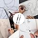 4 Stück Skizze Schwamm Stift, Mischschwammstifte, Skizzen Papierwischer Waschbar Doppelendiger Maler Spezieller Highlight Stift, Werkzeuge für Skizzen, Zeichnen, Korrigieren, Aufhellen und