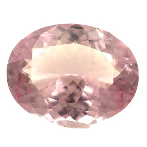 Morganite naturelle ovale 15x11mm pour création de bijoux de style unique