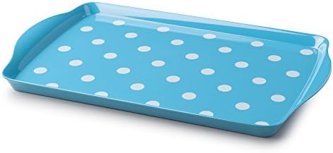 Zeal Melamine Dotty Serving Design Tray (39x24cm) Red