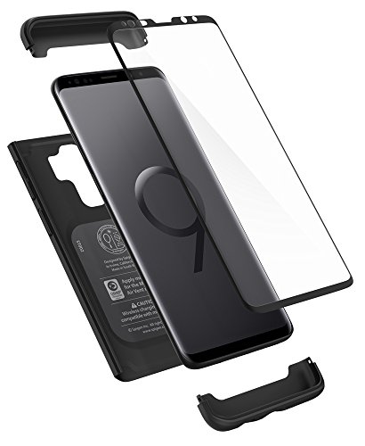 Spigen Thin Fit 360 Designed for Samsung Galaxy S9 Plus Case (2018) Tempered
